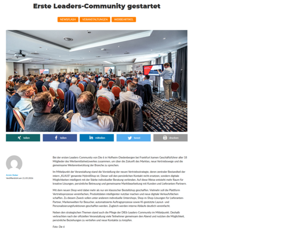 Leaders Community 2026 Werbeartikel Werbegeschenke